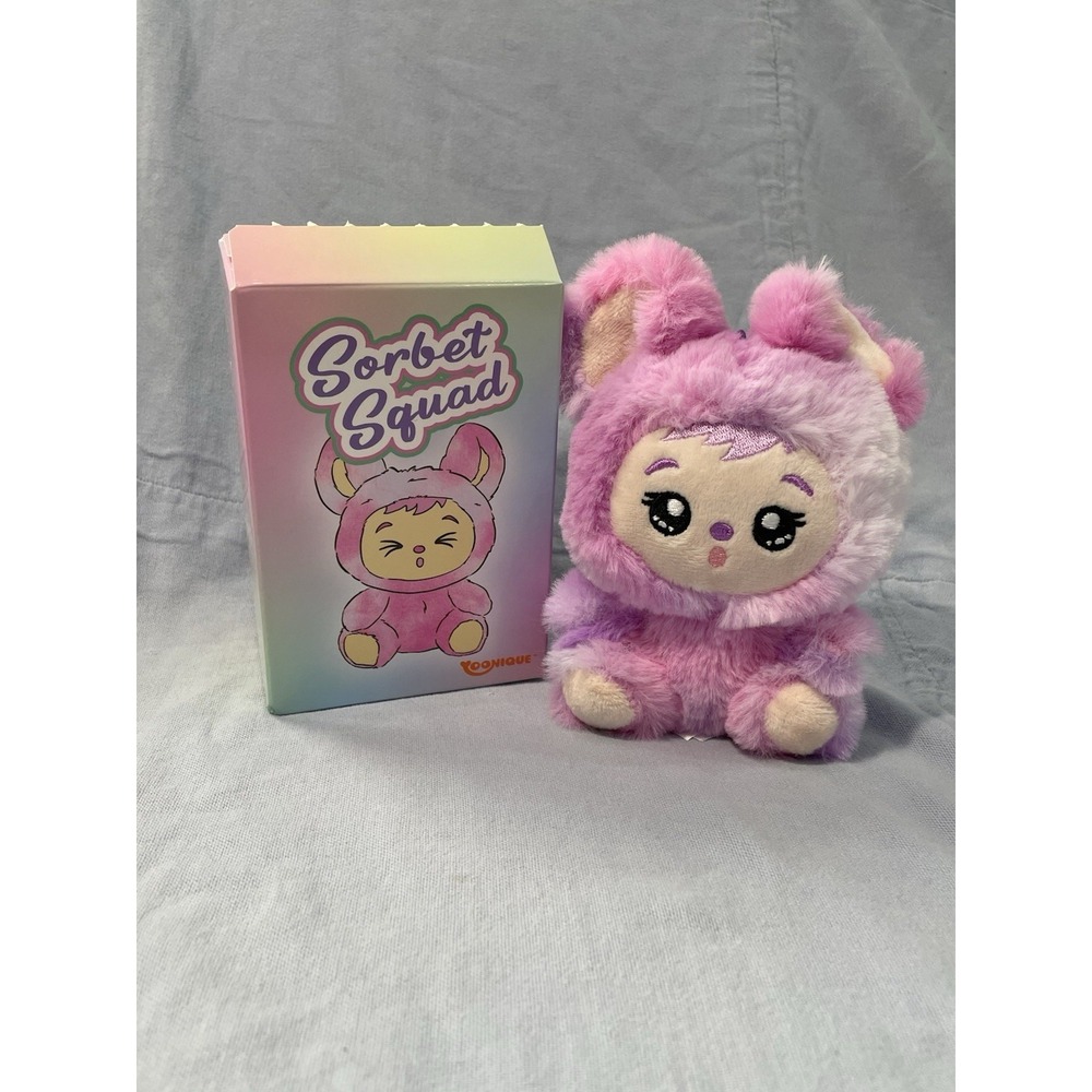 NEW Lababies Sorbet Squad 5" Plush Keychain Clip Bag Charms Blind Box - Lili